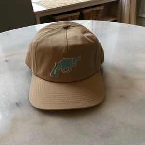 GOLFWANG Blue Embroidered Snub Nose Khaki Snap Back